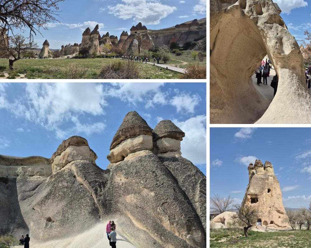 imágenes de la excursión por el valle de la Monjas